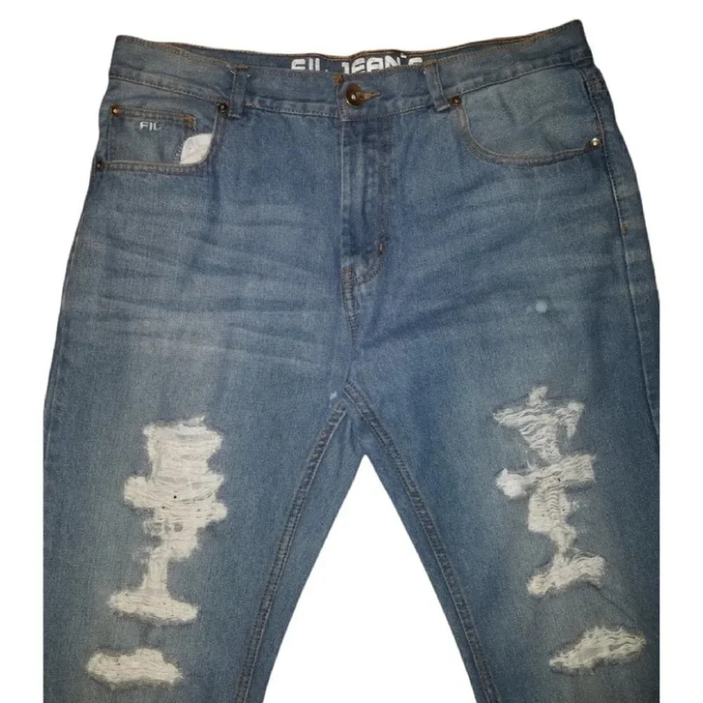 FIL Rip Jeans (Women's) - Picture 3 of 8